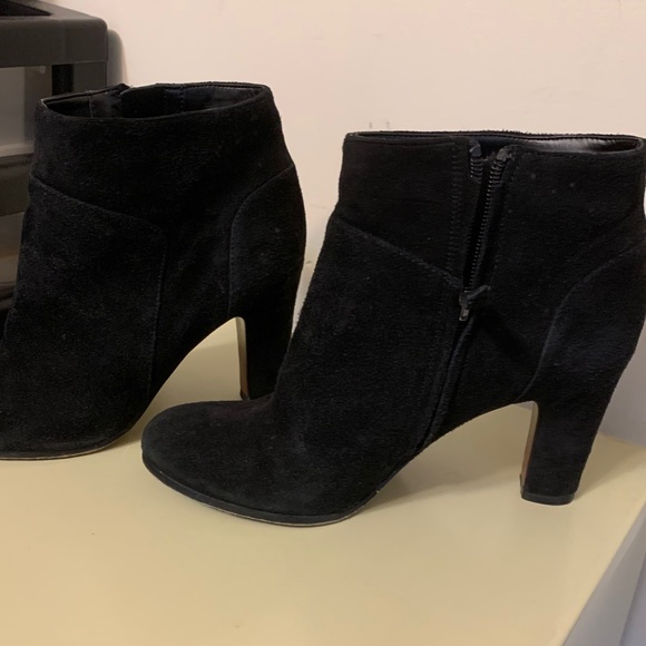 Sam Edelman Suede Heel Booties size 6.5 - Picture 1 of 4